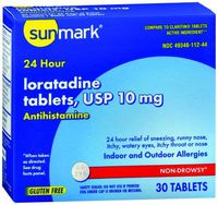 Sunmark Loratadine 10 mg 24 Hour Tablets - 30 ct