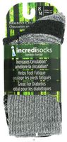 Incredisocks - Bamboo Charcoal Socks Hiking Tall Small/Medium Grey