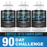 Keto Pills 3000mg bhb Exogenous Ketones, bhb Salts 3 Bottles 180capsules up to 3 Month Supply
