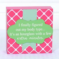 "Body Type" Wood Sign