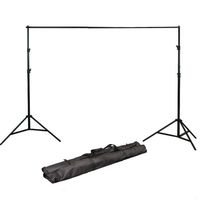 ePhoto H804B Adjustable Background Backdrop Support Stands Photography Backdrop Crossbar Frame Kit