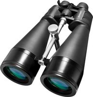 BARSKA Gladiator 25-125x80 Zoom Binoculars (Green Lens, Braced-in Tripod Adapter) (Renewed)