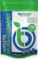 BioTrust Ageless Multi Collagen Protein a 5-in-1 Collagen Powder, 5 Collagen Types (I, II, III, V and X), Hydrolyzed Collagen Peptides, Grass-Fed Beef, Sustainable Fish, Chicken and Eggshell Membrane