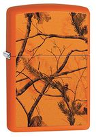 Zippo Realtree AP Blaze Pocket Lighter, Orange Matte