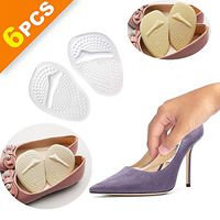 Metatarsal Pads | Metatarsal Pads for Women | Ball of Foot Cushions (2 Pairs Foot Pads) All Day Pain Relief and Comfort One Size Fits Shoe Inserts for Women