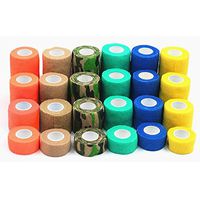 Cohesive Self Adherent Elastic Bandage Breathable Wrap Tape for Pet Dog Cat
