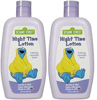 Sesame Street Night Time Lotion, Hypoallergenic, Calming Lavender Scent, 10 Fl Oz (Pack of 2)