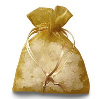 Gold Organza Bags 6 X 9 | Quantity: 30