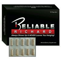 Reliable Richard All Natural Increase Libido Stamina Energy Booster 10 Pack