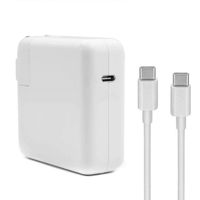 Apple 87W USB-C to USB-C Power Adapter Charger for MacBook Pro 15-inch(Renewed)