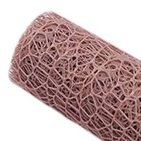 Mesh Floral Wrapping Paper Korean Style Rose Flower Bouquet Packaging Material, Khaki