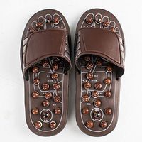 Mr. Zhang Magnetic Therapy Acupressure Massage Slippers Pedicure Shoes Indoor Household Anti-Slip Sandals and Slippers Men and Women Massage Shoes (Size : 41-43)