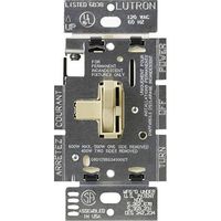 Lutron TG603PH-IV Electronics Toggler Preset 3-Way Dimmer, Ivory