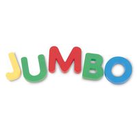 Learning Resources Jumbo Magnetic Uppercase Letters, ABCs, Early Letter Recognition, 40-Pieces, Assorted Colors, Ages 3+