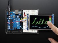 3.5" TFT 320x480 Touchscreen Breakout Board w/MicroSD Socket - HXD8357D