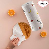 Kitchen Paper Disposable Multi-Function Paper Towels Oil and Water Absorbing, Cleaning and Dish Cloth for Household Kitchen (Style 3)