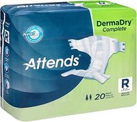 Attends DDC30 Breathable Briefs, 44"-58", Large (Pack of 72)