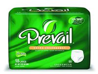 MCK82133101 - Adult Absorbent Underwear Prevail Extra Pull On Large Disposable Moderate Absorbency