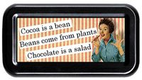 Chocolate is A Salad Funny Retro Tampon Case