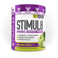 STIMUL8®, Original Super Pre-Workout for Men and Women, Stimulate Workouts Like Never Before, Unparalleled Energy, Extreme Effects, Ultimate Preworkout, 40 Servings (Apple Blast, 40 Servings)