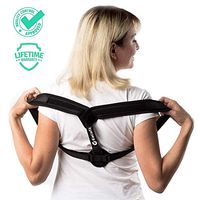 Upper Back Brace for Pain Relief -Posture Corrector for Women & Men - Discreet - Upright Go Posture Trainer-Adjustable Shoulder - Chest Support to Improve Posture- Clavicle Brace