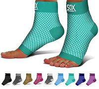 SB SOX Compression Foot Sleeves for Men & Women - BEST Plantar Fasciitis Socks for Plantar Fasciitis Pain Relief, Heel Pain, and Treatment for Everyday Use with Arch Support (Green, X-Large)