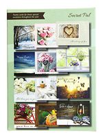 Faith Based Greeting Card Pack with Envelopes, Set of 12 (Secret Pal)