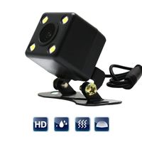 Car Backup Camera,IR Night Vision Color Waterproof PAL/NTSC Camera Parking aid Reverse Camera,170 Degree Visible Range Works Great with The Blind Spot