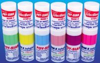 Poysian Menthol Salt Nasal Inhaler/inhalant (Pack of 6 Colors, 65g / 2.29 Oz)
