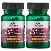 Swanson Hyaluronic Acid Complex 83 mg 60 Caps 2 Pack