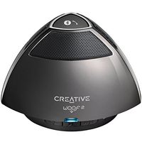 Creative Woof 2 Portable Micro Wireless Speaker (Gun Metal)