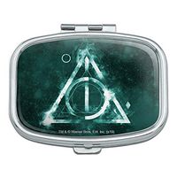 Harry Potter Deathly Hallows Logo Rectangle Pill Case Trinket Gift Box