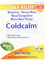 Boiron Coldcalm Cold Relief Tablets, 2 Count