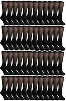 Wholesale Bulk Cotton Diabetic Crew And Ankle Socks, Loose Fit Top Non-Binding Medical Socks