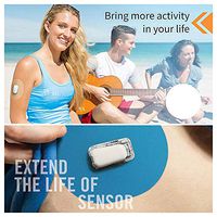 Beautly10Pcs Hypoallergenic Adhesive Patches for G4 G5 Waterproof Adhesive Patch Latex Hypoallergenic Adhesive