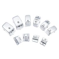 Chrome Hand Control Switch Housing Caps For Harley-Davidson Electra Street Glide 1996-2013