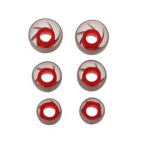 Lukalook 3 Pairs S/M/L Silicone Ear Tips Earbuds Replace for Universal 4.5mm in-Ear Earphone