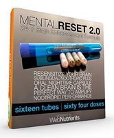 MentalReset 2.0-64 Doses (32-Night, 32-Day) Improve Mental Clarity. Enhance Neurogenesis. Measurably Increase Performance of Nootropics.