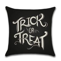 Bosji (45 x 45cm) Pillow Covers,Happy Halloween Decorative Pumpkin Holiday Throw Pillowcase Bedroom Decor Cloth Printed Zipper Cushion Pillow Case