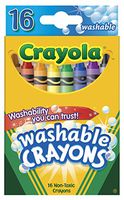 Crayola 52-6916 Regular Washable Crayons 16 Count