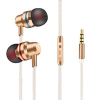 wumedy Wired Sweatproof Earphone Noise Cancelling Music in-Ear Headset with Mic Corded Headsets