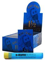 Zig Zag Ultra Thin 1 1/2 Rolling Papers (24 Packs/Box) with Hippie Butler KewlTube