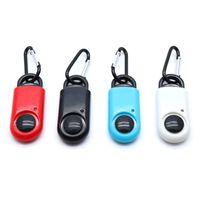 Dasunny 130dB Safe Sound Emergency Personal Alarm with Carabiner, 4 Colours