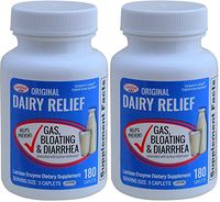 Lactase Enzyme 360 Caplets Generic Lactaid Original Strength