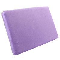 KINDOYO Square Memory Foam Soft Seat Cushion Decorative Chair Cushion with Strap for Home Office Driving Travel Purple-L