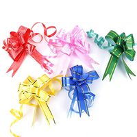 FSYEEL 200 Pieces Colors Bows Gift Knot Ribbon Present Wrapping Decoration for Birthday Christmas New Year Party Ornament,Color Random Deliver