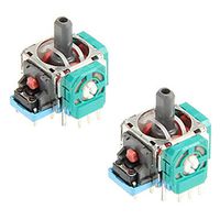 Ambertown 2 x Analog 3D Joystick Thumbstick Wireless Controller Rocker for Playstation 4 PS4 Controller Replacement