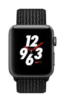 Apple Watch Nike+ Series 3 38mm GPS + Cellular Unlocked (Space Gray Aluminum Case With Midnight Fog Nike Sport Loop) MQLA2LL/A
