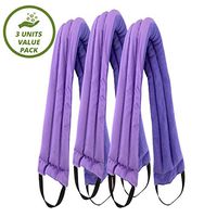 My Heating Pad Set of 3 Microwavable Multi Purpose Wraps for Neck and Shoulders, Back, Joints, and Menstrual Cramps Pain Relief | Weighted Heat Therapy Packs with Handles for Sore Muscles and Injuries