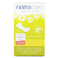 (12 PACK) - Natracare Natural Panty Liners Curved | 30s | 12 PACK - SUPER SAVER - SAVE MONEY